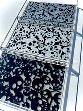 Load image into Gallery viewer, "Friends till the END", 11x7" Skull Tray
