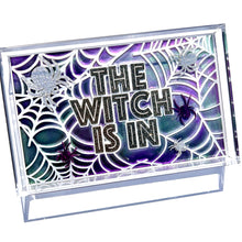 Load image into Gallery viewer, "The Witch Is IN" 11x7" tray