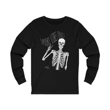 Load image into Gallery viewer, "Spooky Vibes Only" Jersey Long Sleeve Tee