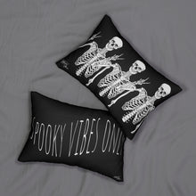 Load image into Gallery viewer, "Spooky Vibes Only" Lumbar Pillow