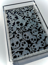 Load image into Gallery viewer, "Friends till the END", 11x7" Skull Tray