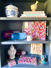 Load image into Gallery viewer, "Full Spectrum" Lucite Serving Tray, 11x14"