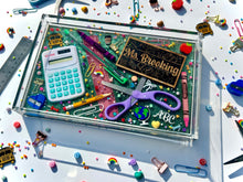 Load image into Gallery viewer, NEW Personalized Teacher Trays/Name Plates