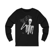 Load image into Gallery viewer, &quot;Spooky Vibes Only&quot; Jersey Long Sleeve Tee