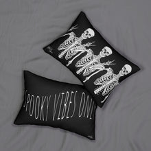 Load image into Gallery viewer, &quot;Spooky Vibes Only&quot; Lumbar Pillow