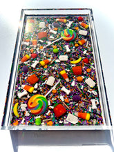 Load image into Gallery viewer, “Trick or Treat Candy Explosion”, 11x7&quot; tray
