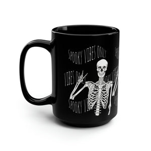 "Spooky Vibes Only" Mug, 15oz