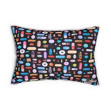 Load image into Gallery viewer, Black Chill Pillow - Lumbar