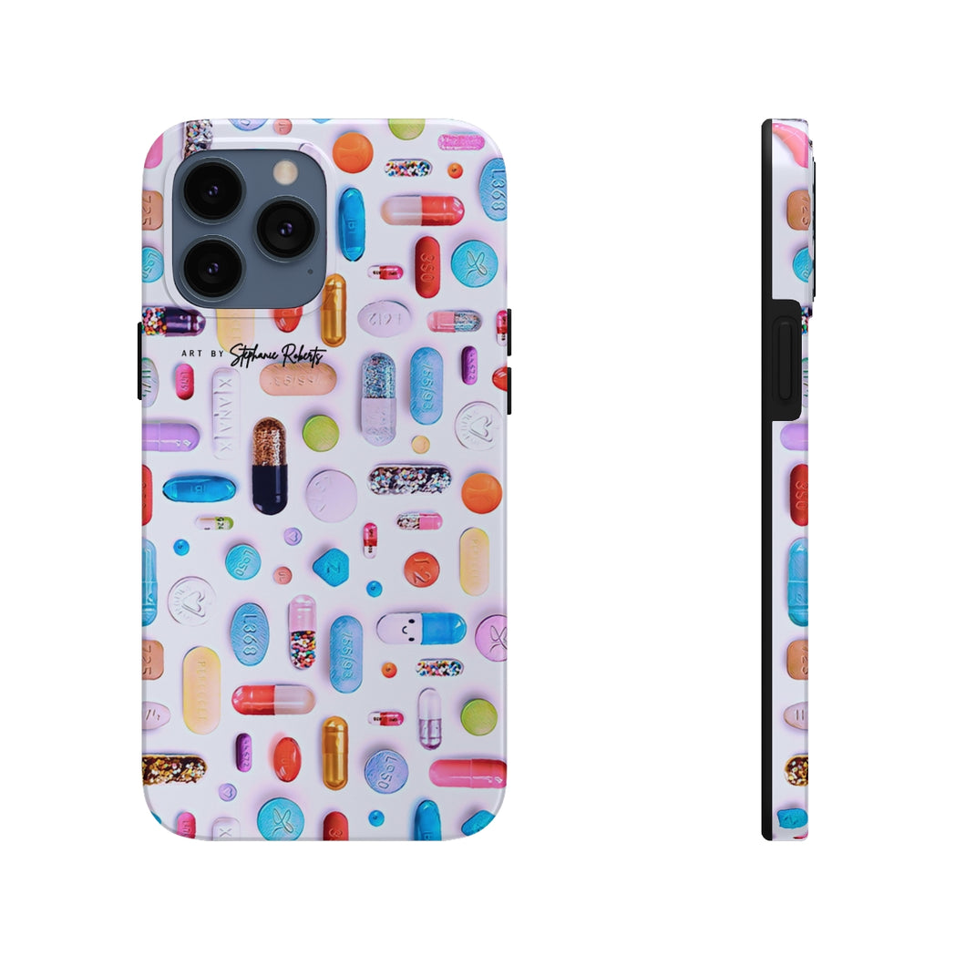 Pill Grid Tough Phone Cases, Case-Mate – Art by Stephanie Roberts Pill Grid Tough Phone Cases, Case-Mate – Art by Stephanie Roberts