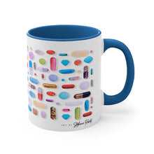 Load image into Gallery viewer, Mulit-Colored Pill Grid Mug